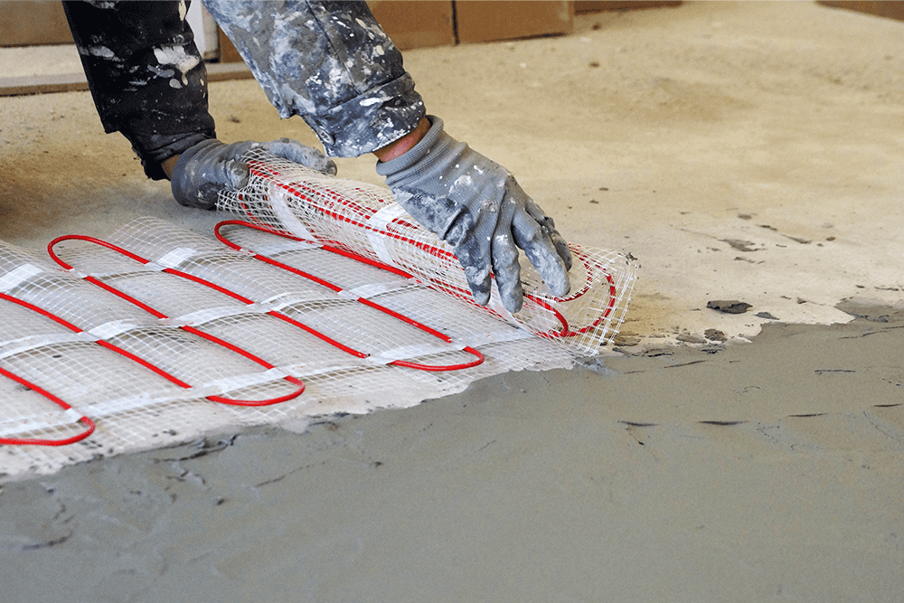 Electrical underfloor heating - Electrician Guildford